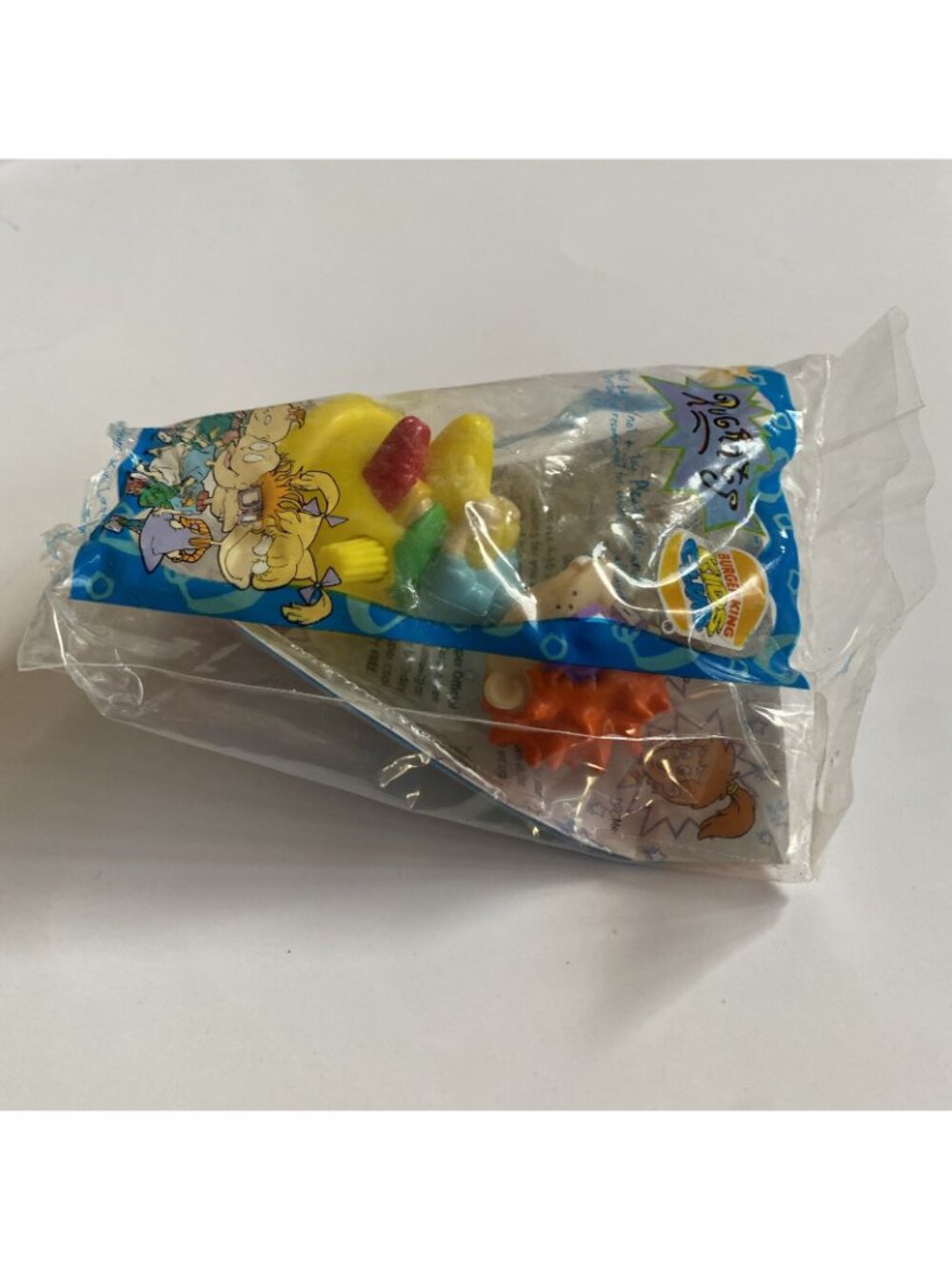Vintage 1998 Burger King Kids Meal Rugrats Movie Chuckie Wind-Up Toy NIP Opened - Picture 5 of 9